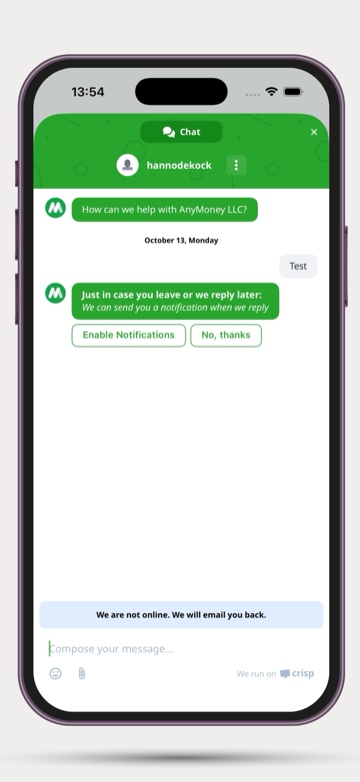 AnyMoney App Screenshot 9